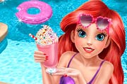 game Mermaid Princess Pool Time