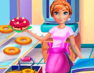 game Anna Cooking Donuts