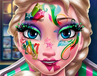 game Elsa New Year Makeup