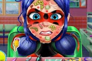 game Ladybug Face Skin Surgery