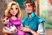 game Rapunzel And Flynn Happy Family