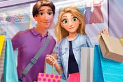 game Rapunzel and Flynn Shopping Day