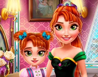 game Ice Princess Anna: Mommy Real Makeover