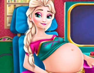 game Ice Queen Pregnant Check-Up