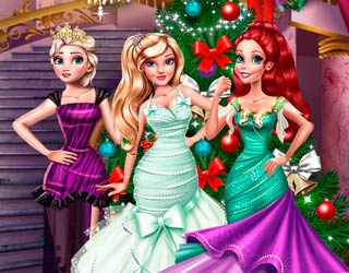 game Princesses Christmas Preparations