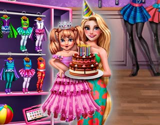 game Rapunzel daughter's birthday